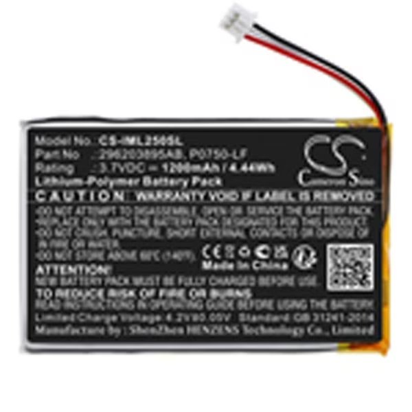 Payment Terminal Battery, Replacement For Ingenico, Link 2500 Battery, Ilb Gold, Mfr#: LINK 2500 BATTERY
